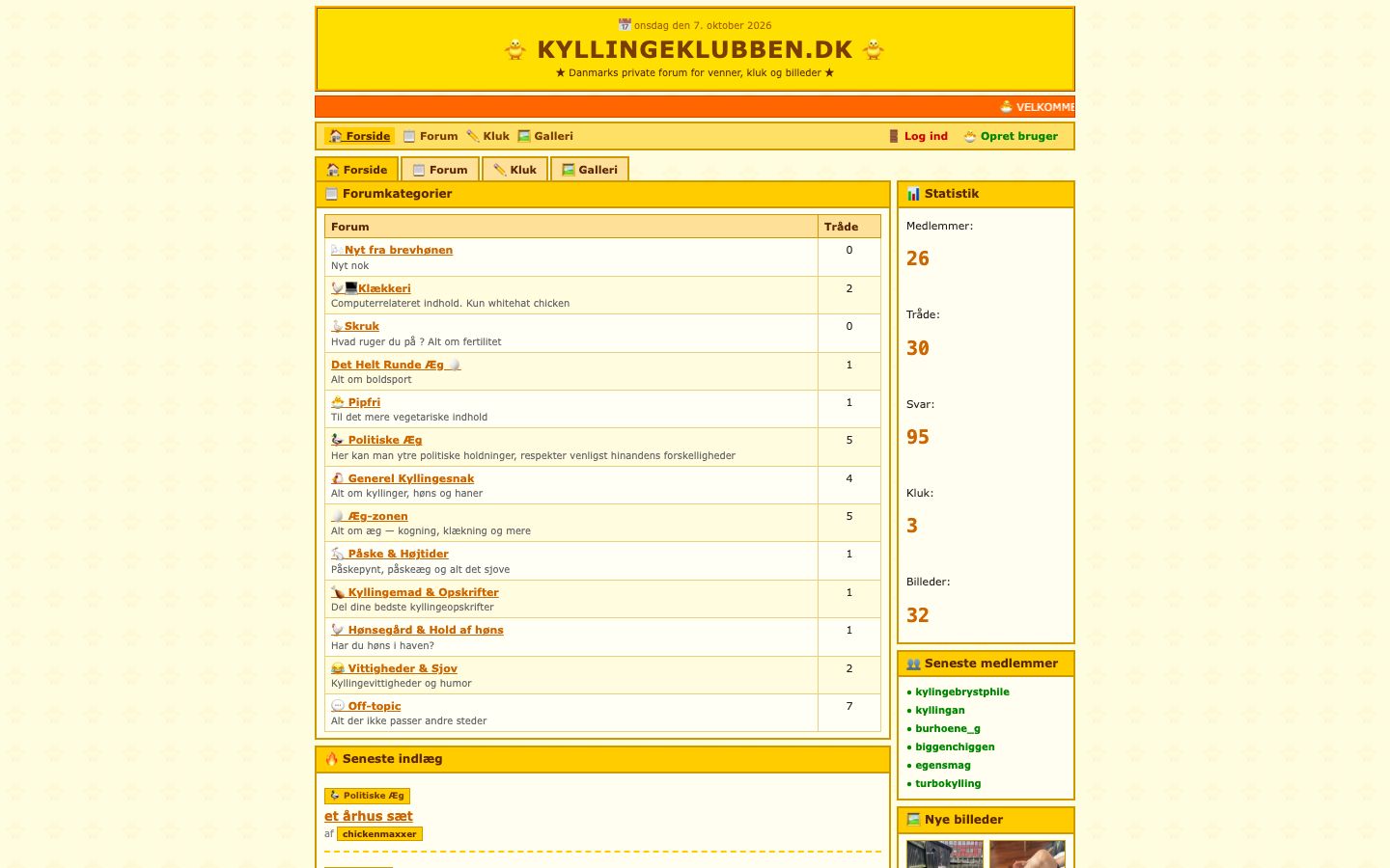 Front page