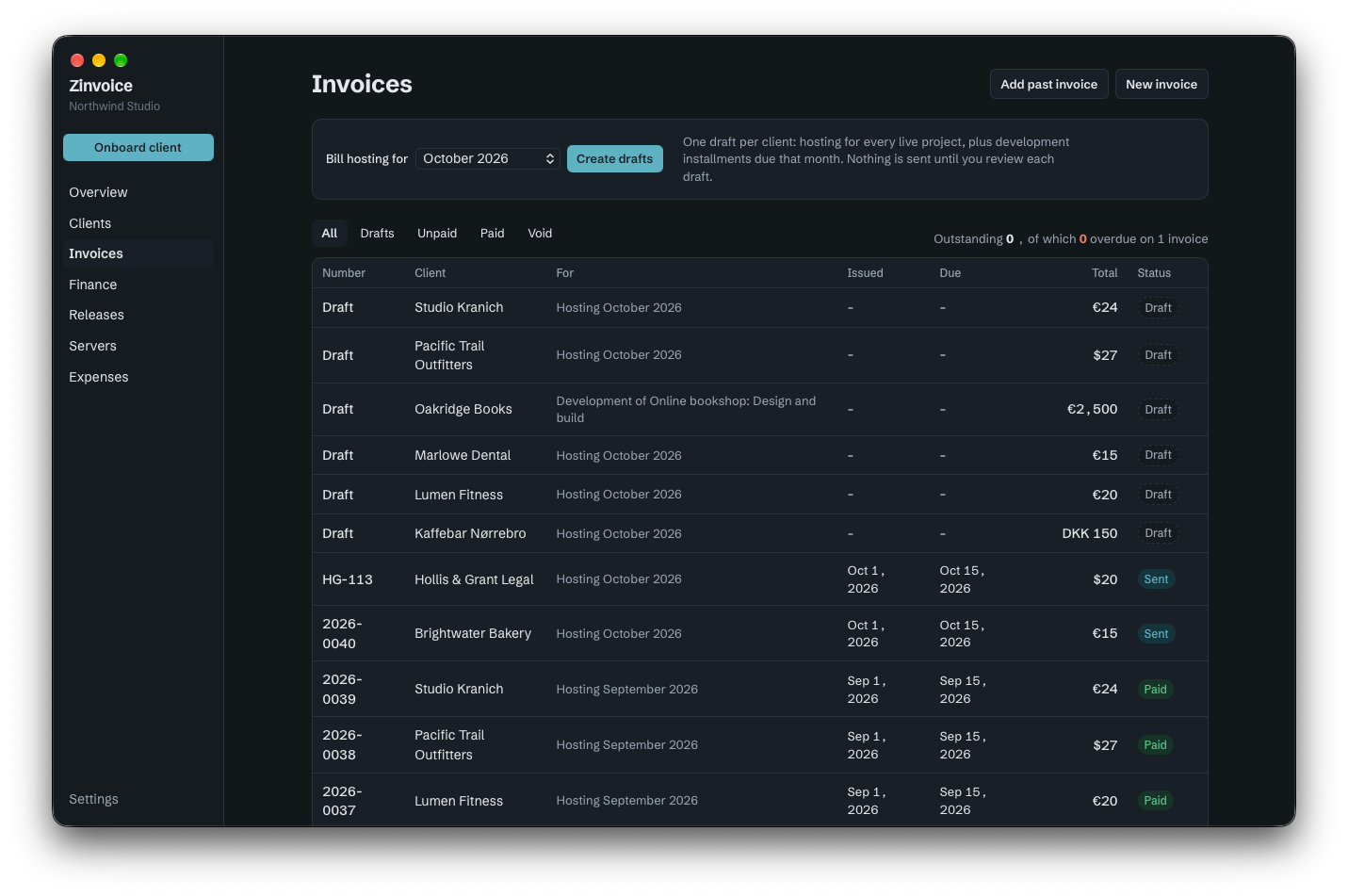 Invoices