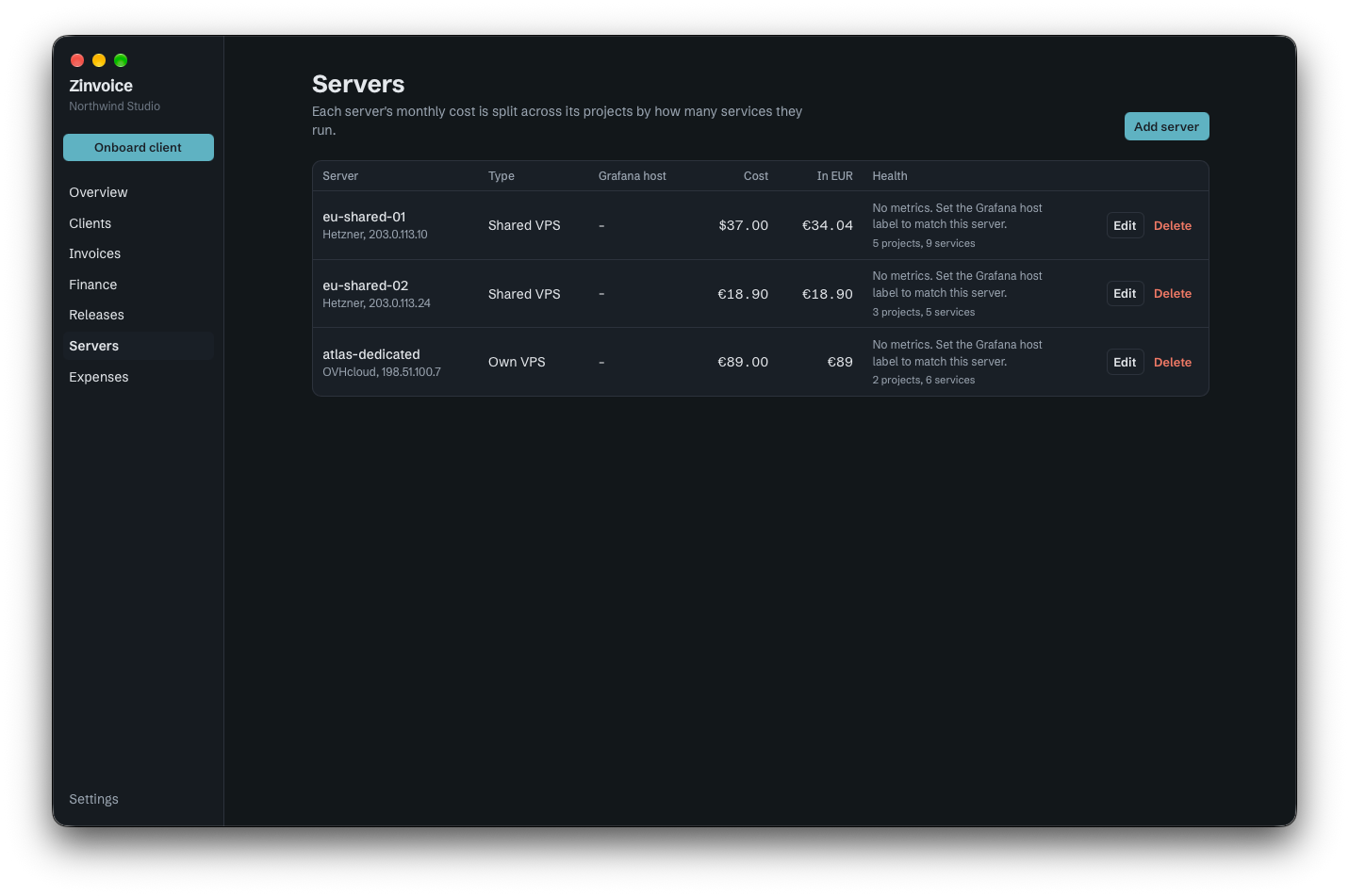 Servers